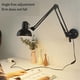 thumbnail image 4 of Adjustable Bracket Wall Mounted Microphone Support Fixed Base Punching Holes Universal Microphone an, 4 of 5