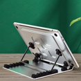 thumbnail image 2 of Support pour Ordinateur Portable Hauteur Réglable Aluminium Pliant pour Tablette Ordinateur Portable Support de Refroidissement pour 8-18 Pouces, 2 of 5