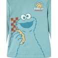 thumbnail image 5 of Sesame Street Elmo Cookie Monster Grover 2 Pack Raglan Long Sleeve T-Shirts Infant to Little Kid, 5 of 5