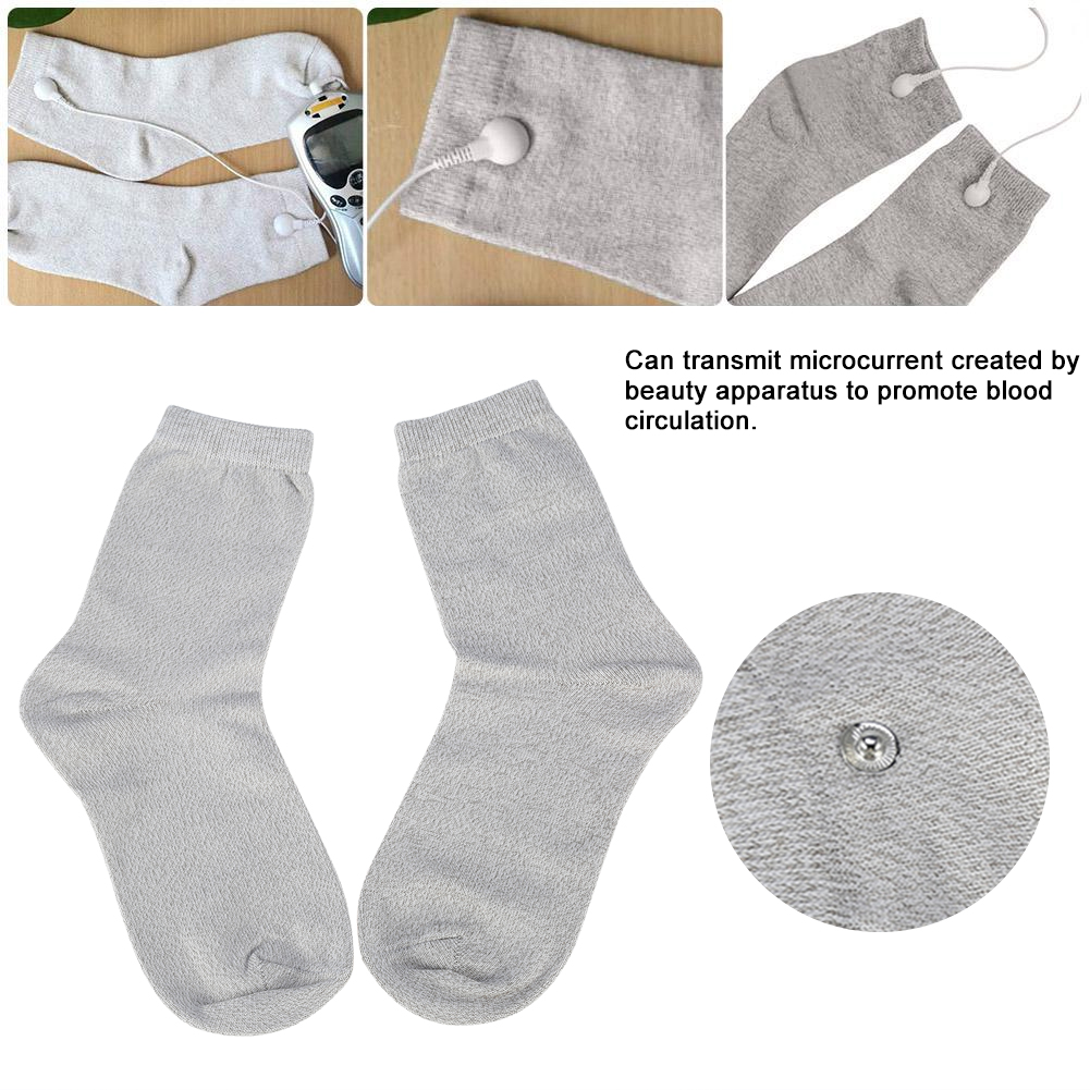 YLSHRF Health Care Socks, Massage Socks,1 Pair Electrode Pain Relief