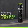 thumbnail image 5 of Gillette Labs Rapid Foaming Shave Gel for Men, 7 oz, Cedar Wood Scent, 5 of 12
