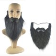 thumbnail image 5 of 5 piezas de barbas postizas, bigotes, barbas de Halloween para adultos y niños, 5 of 5