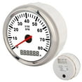 thumbnail image 4 of 85mm Pointer Digital Tachometer 8000RPM Red LED Backlight Guage Waterproof Marine Hourmeter for 12V 24V Car Boat, 4 of 8