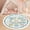 Color 3, variant on Washable Non Slip 3ft Round Rug, Whimsical Circular Butterfly Floral Pastel Colors Circle Area Rugs with Tassels Carpet for Nursery Bedroom Living Room Playroom Tent Rug Tent Castle