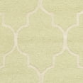 thumbnail image 5 of SAFAVIEH Cambridge Kevin Geometric Wool Area Rug, Light Green/Ivory, 6' x 6' Square, 5 of 6