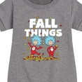 thumbnail image 3 of Dr. Seuss - Fall Things - Toddler And Youth Girls Fleece Dress, 3 of 6