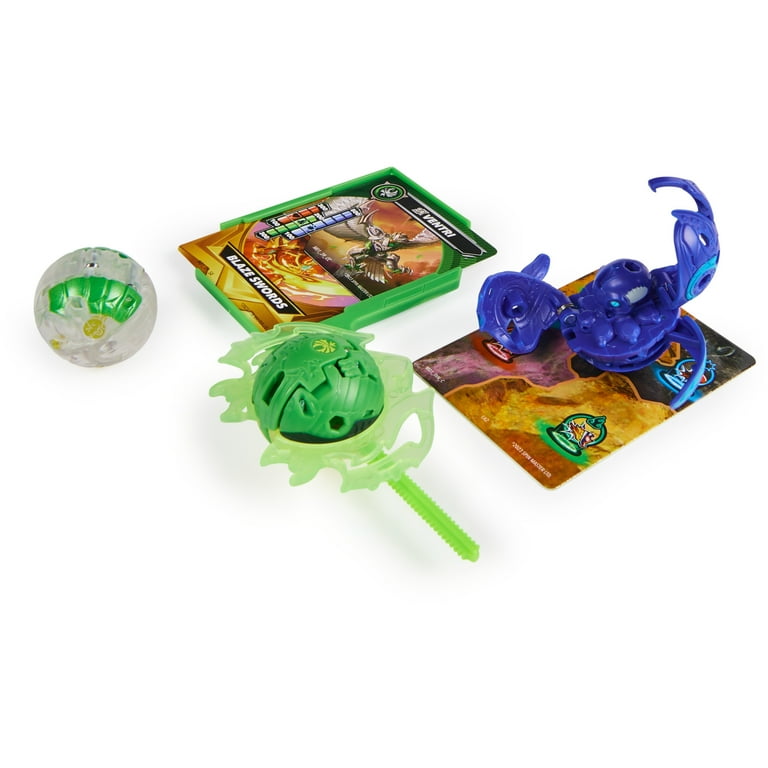 Bakugan Starter 3-Pack Spinning Action Figures, Special Attack