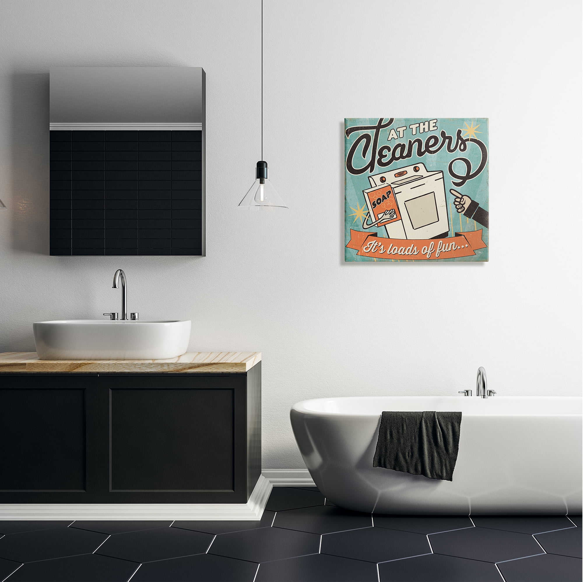The Stupell Home Decor Collection At The Cleaners Its Loads Of Fun Wall Art