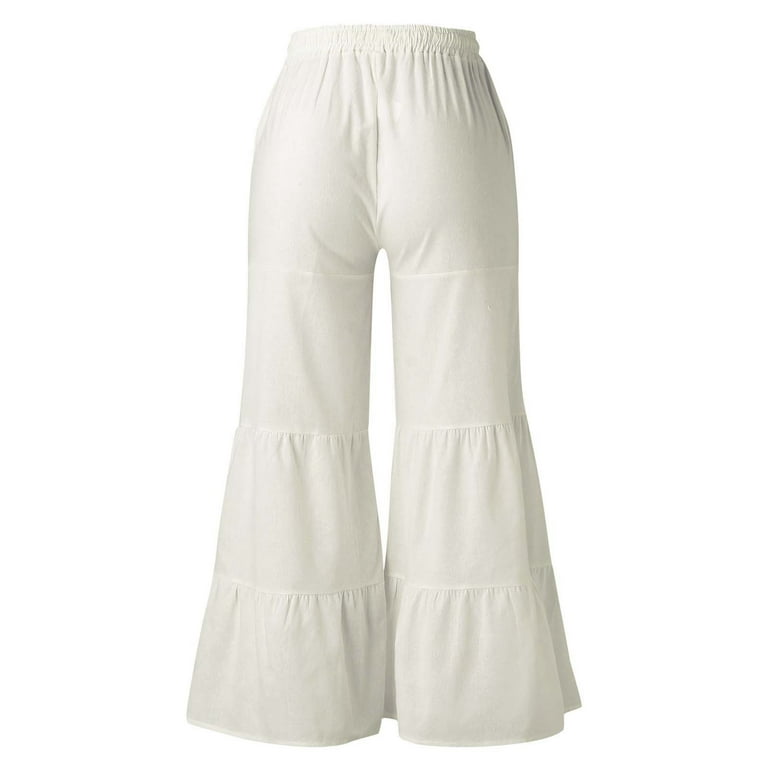 Akiihool Women'S Yoga Pants Plus Size Work Pants for Women Yoga Dress Pants  Straight Leg Stretch Work Pant with Pockets (Grey,XXL)
