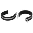 thumbnail image 3 of 48mm Dia EPDM Rubber Lined P Clips Cable Hose Pipe Clamps Holder 5pcs, 3 of 3