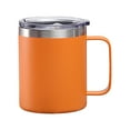 thumbnail image 2 of 12.5oz Stainless Steel Insulated Coffee Mug with Handle, Double Wall Vacuum Travel Mug, Tumbler Cup with Sliding Lid For Travel, Camping, 2 of 8