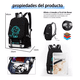 thumbnail image 3 of Mochila Antirrobo Labg de Viaje Gran capacidad Negro, 3 of 5