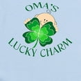 thumbnail image 2 of CafePress - Oma's Lucky Charm Infant Bodysuit - Baby Light Bodysuit, Size Newborn - 24 Months, 2 of 4