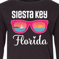 thumbnail image 4 of Inktastic Siesta Key Florida Beach Trip Long Sleeve Youth T-Shirt, 4 of 5