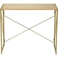 thumbnail image 3 of Urban Shop Collapsible Desk, Light Wood, 3 of 6