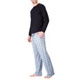 thumbnail image 2 of SLEEPHERO Men's Sleep Long Sleeve Pajama Pant Set, 2 of 5