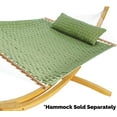 thumbnail image 2 of Hatteras Hammocks B-Weave-LTGR Soft Weave Hammock Pillow, Light Green, 2 of 4