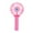 Pink, variant on Qocolhg Portable Handheld Fan Rechargeable, High Speeds Strong Wind Mini USB Personal Fan Ventilator with Large Capacity Battery, Folding Small Fan for Girls Women Kids Travel, Green, Clearance
