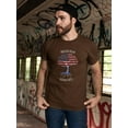thumbnail image 2 of American Roots Aruban Roots T-Shirt Men -Smartprints Designs, Male Small, 2 of 4