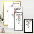 thumbnail image 4 of Designart 'Ancient Insects and Plants I' Farmhouse Framed Art Print, 4 of 4