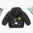 thumbnail image 4 of Winter Coats for Boys Warm Puffer Jackets Kids Zipper Long Sleeve Lightweight Kids Warm Winter Coat Outerwear Bear Hooded Down Jacket Boys Winter Coats Size 5-6 Years, 4 of 4