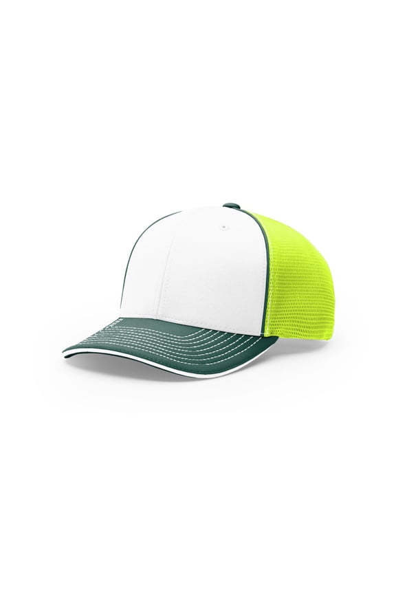 172 Tri White/Neon Yellow/Dark Green LG-XL