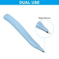thumbnail image 4 of Unique Bargains Staple Remover Magnetic Staple Puller Desktop Removal Tool Cutting Tool, Light Blue 2 Pack, 4 of 6