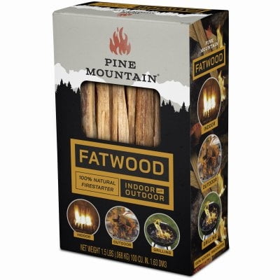 Pine Mountain 4152500160 Fatwood Firestarter