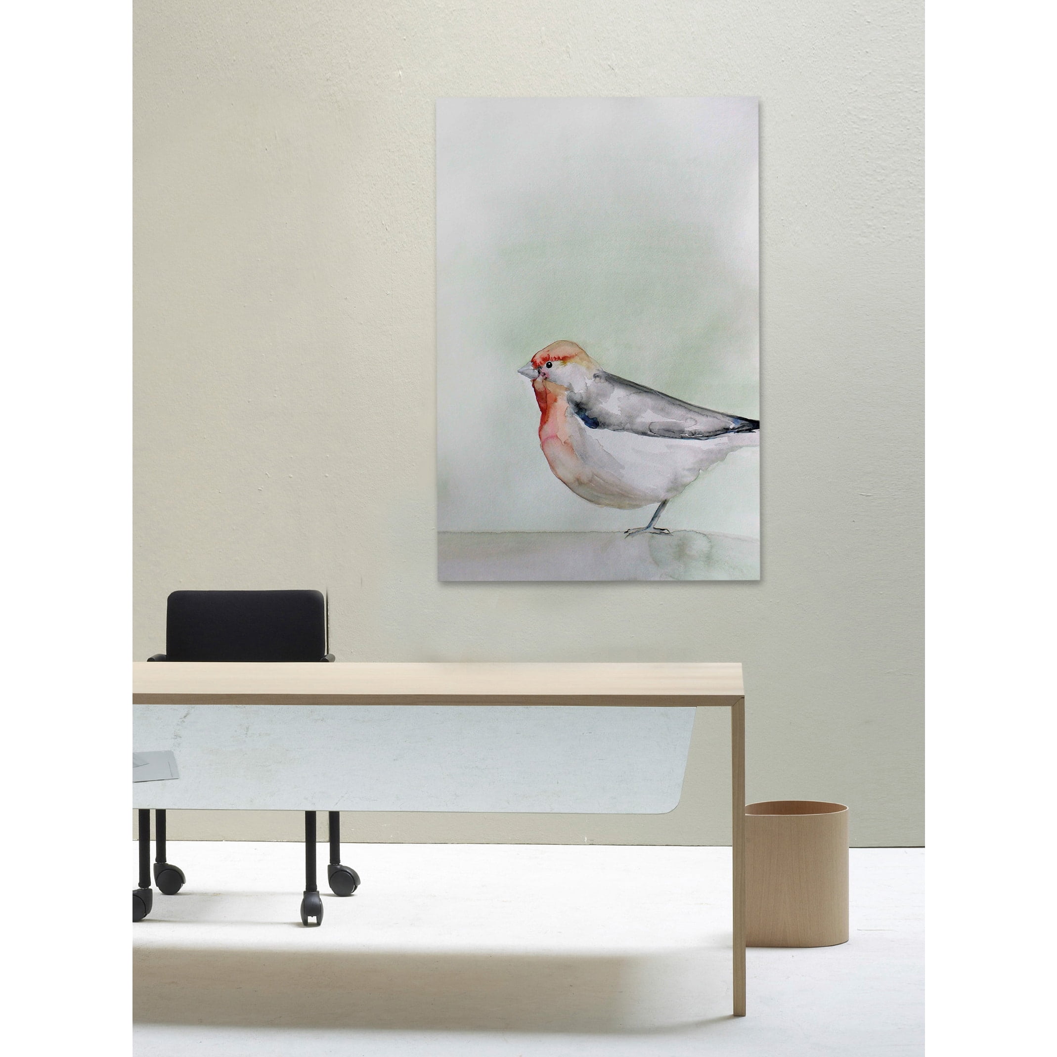 Marmont Hill "Jade" by Christine Lindstrom Painting Print on Wrapped Canvas
