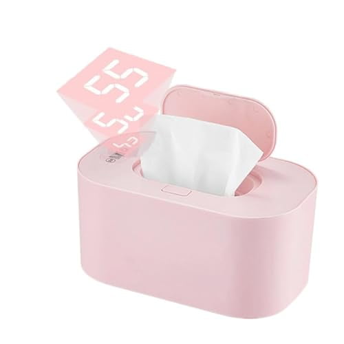 Wipe Warmer with Digital Display,Large Capacity Wipes Dispenser,3 Modes of Temperature Heating Control,Warms Quickly and Evenly,Comfort and Safety for Women Baby