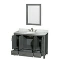 thumbnail image 3 of Wyndham Collection Wcs141448sunom24 Sheffield 48" Freestanding Vanity Set, 3 of 7