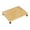 Wood Color, variant on Siruishop Storage Box Mobile Rolling Stand Audio Rack for Office Gaming Recording Room Walnut Color