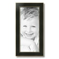 thumbnail image 2 of ArtToFrames 8" x 18" Honors Black with Gold Picture Frame, 8x18 inch Black Wood Poster Frame (WOM-5158),  Pack, 2 of 7
