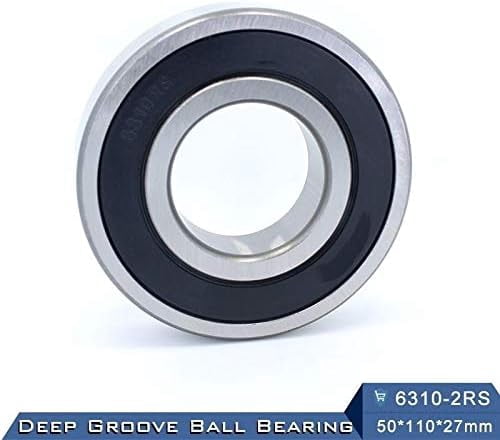 6310RS Bearing ABEC-3 Chrome Steel Precision Bearing 6310RZ Deep Groove 6310-2RS Ball Bearings 180310 RZ RS 6310 2RS  50 * 110 * 27 mm