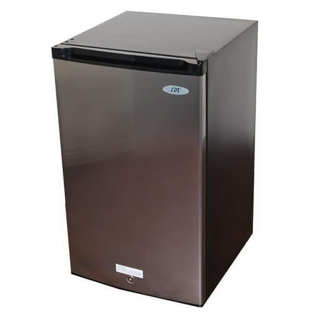 Sunpentown 33.75 x 19.375 x 21.125 in. Energy Star 3.0 cu. ft. Upright Freezer  Stainless Steel