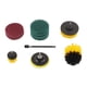 thumbnail image 5 of Cepillo de taladro limpiador eléctrico, 11 piezas Accesorio de cepillo de taladro Juego de accesorios de cepillo de taladro Kit de almohadilla de cepillo limpiador eléctrico Eficiencia óptima, 5 of 8