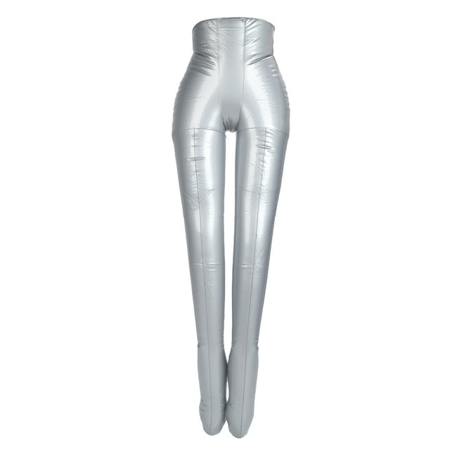 Modelo de exhibición de ropa, pantalones femeninos de PVC, maniquí inflable para la parte inferior del cuerpo.