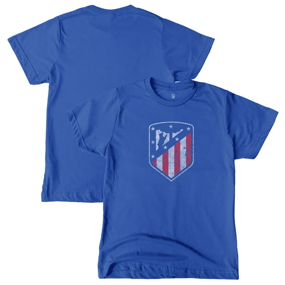 Youth 1863FC Blue Atletico de Madrid Color Badge T-Shirt