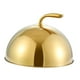 thumbnail image 2 of Cubierta de acero inoxidable para alimentos, accesorios reutilizables, plato para servir, cúpula para platos Diámetro interior dorado: 25 cm, 2 of 9