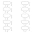 thumbnail image 4 of 10pcs Heavy Duty Plastic Bucket Handle Replacement Ergonomic Grip for Water Buckets Pails and Round Containers for Carrying, 4 of 8
