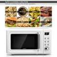 thumbnail image 6 of Costway 0.7Cu.ft Retro Countertop Microwave Oven, 6 of 12