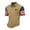 WenDA04_Khaki, variant on WEIWEN Men's Polo Shirts USA Flag Graphic Short Sleeve Patriotic Golf Tee for Men 250 Anniversary USA Shirt 4th of July Polos Red XL