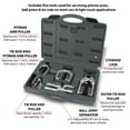 thumbnail image 2 of Performance Tool W89303 5-Piece Front-End Service Set for Pitman Arm, Tie Rod, and Ball Joint Removal. Measured Jaw Openings, Molded Storage Case, For Cars and Light Trucks, 2 of 4