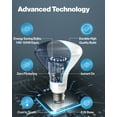 thumbnail image 6 of Sunco 12 Pack BR30 LED Bulbs, High Output 1200 Lumens, Indoor Flood Lights, 11W Equivalent 65W, 3000K Warm, E26 Base Interior Dimmable Recessed Can Light Bulbs, 6 of 7