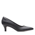thumbnail image 4 of Clarks womens Linvale Jerica Pump, Black Leather, 5.5 US, 4 of 4