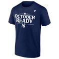thumbnail image 2 of Men's Fanatics  Navy New York Yankees 2024 MLB Postseason Locker Room T-Shirt, 2 of 4