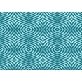thumbnail image 1 of Ahgly Company Machine Washable Indoor Rectangle Transitional Dark Cyan Green Area Rugs, 7' x 10', 1 of 7
