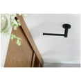 thumbnail image 2 of Peerless Pa147 Precept Wall Mounted Double Euro Toilet Paper Holder - Black, 2 of 3