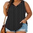thumbnail image 2 of yillto Plus Size Tank Tops for Womens Baggy Basic Sleeveless Shirts Round Neck Casual Flowy Tees S-5XL, 2 of 7