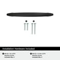 thumbnail image 4 of Amerock Arc 3-3/4 inch Center-to-Center Matte Black Cabinet Pull, 10 Pack, 4 of 4